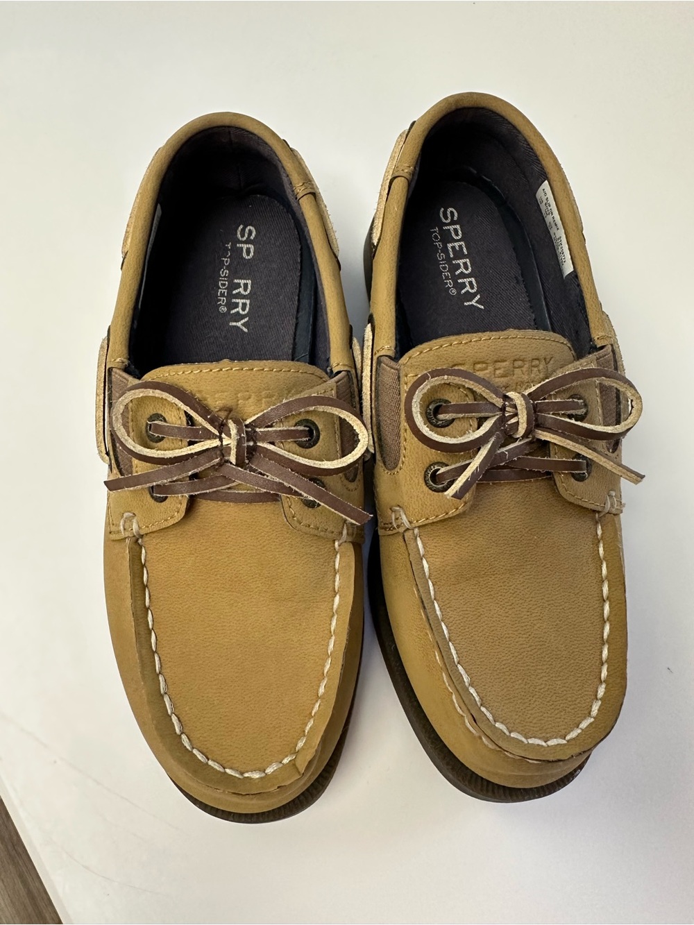 Sperry Brown/Tan Leather Boat Shoes